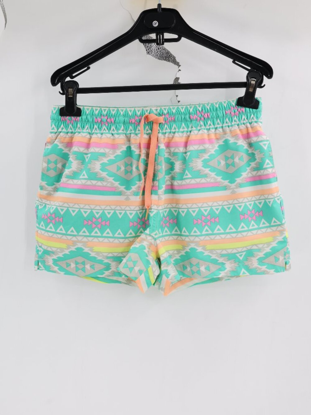 CHUBBIES Swim Trunk Men Medium 2.5" Aztec Geometric Mesh Lined Drawstring short